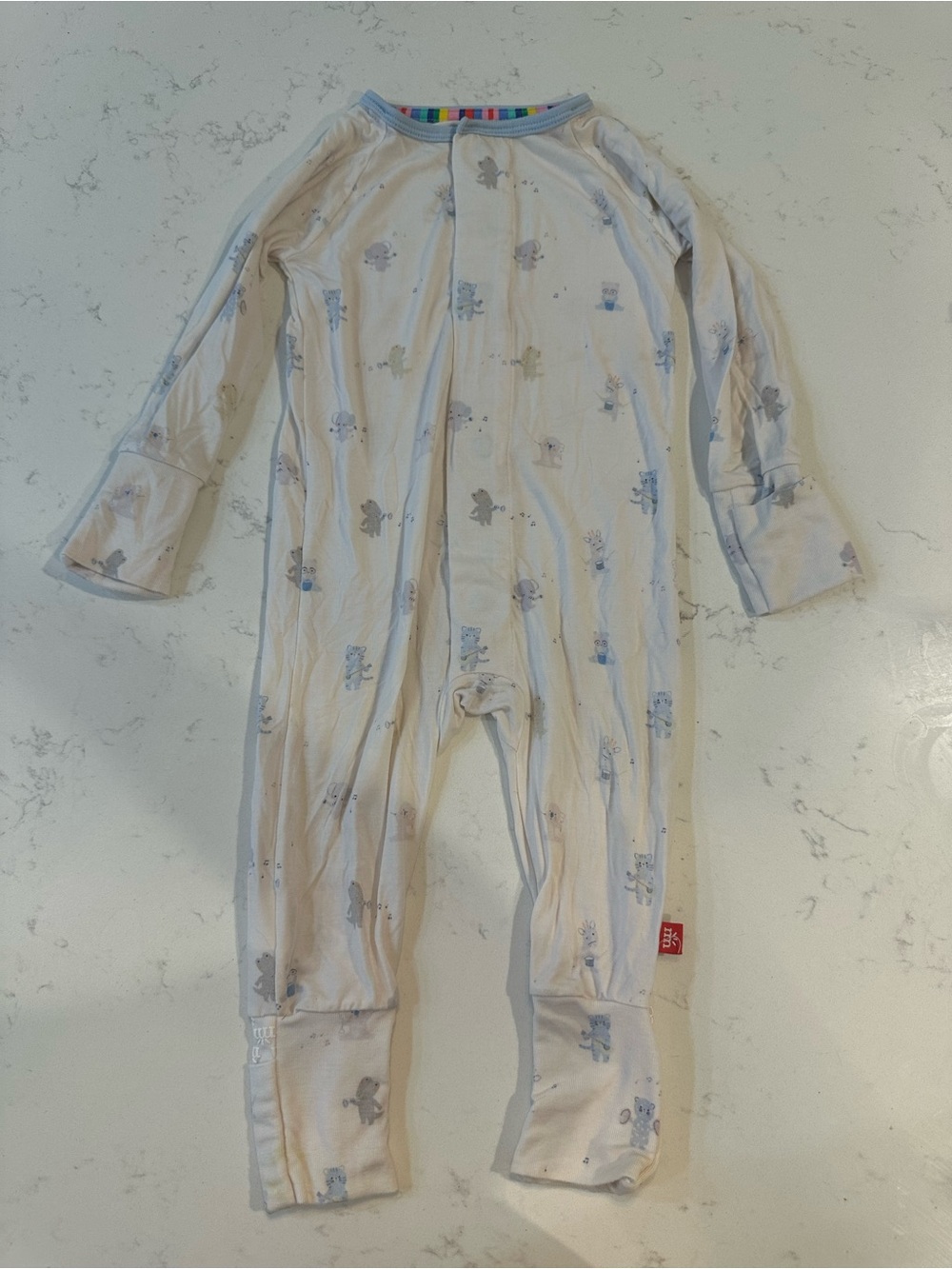 Magnetic me animals playing instruments convertible coverall